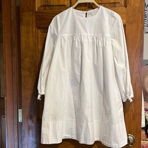 Wilfred babydoll dress, White, XXS